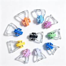 10pcs Random Color Anti-Fog Silicone Swimming Nose Clip, Beach Essentials, Beach Accessories, Pool Float - Multicolor - View 4