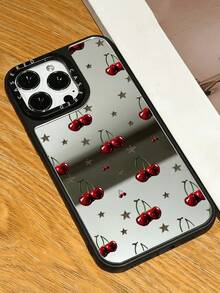 1 buah Cermin Rias Multifungsi Terlaris Baru dengan Motif Cherry, Leopard, dan Bintang, Kompatibel dengan iPhone 17 Pro Max/17 Pro/17/16 Pro Max/16 Pro/16/15 Pro Max/15 Pro/15 Plus/15/14 Pro Max/14 Pro/14 Plus/14/13 Pro Max/13 Pro/13/12 Pro/12/11/11 Pro Max/11 Pro XS XR X, Casing Pelindung Penuh, Cocok Sebagai Hadiah Ulang Tahun untuk Keluarga, Teman, Festival, Pacar Perempuan, Pacar Laki-laki atau untuk Penggunaan Pribadi - Hitam - View 4