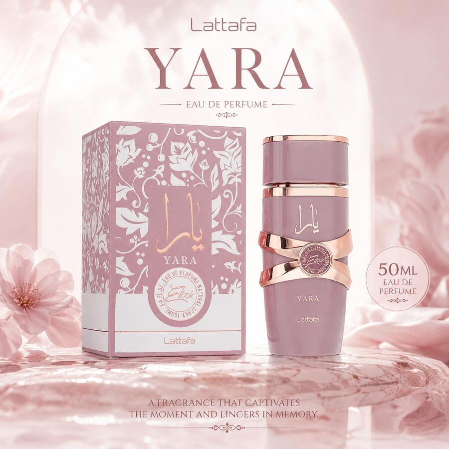 Lattafa Yara Elixir EDP 50ML Women Perfume Long Lasting Sweet Fruity Floral Vanilla Fragrance - Sweet - View 1