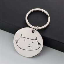 High-Quality Pet Pendant Collar Accessory, Durable Stainless Steel Attachment, Compatible With Various Pet Collars, Stylish And Beautiful Design, Lightweight And Comfortable To Wear, Suitable For Daily Decoration Of All Types Of Pets - Multicolor - View 4