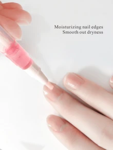 SAUA Nail Nutrition Pen, Moisturizes, Protects And Nourishes Nails, Prevents Cuticle Aging, Improves Dry Nail Skin, Suitable For Daily Nail Care - Peach Flavor 3-piece Set - View 3