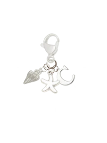 Chaveiro Boho Prateado com Inicial, Concha e Estrela-do-Mar, Chaveiro Personalizado com Letras de A a Z, Pingente para Bolsa com Estética de Férias na Praia, Joia Costeira para Bolsa, Mochila, Carteira e Chaves do Carro. Acessório Boho de Verão para Mulheres, Meninas e Amantes da Praia. Perfeito para Viagens, Férias, Uso Diário e Looks de Resort, Presente Ideal para o Verão de 2026, Aniversário, Formatura, Dia dos Namorados e Presentes de Amizade. - Multicolorido - Ver 23