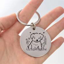 High-Quality Pet Pendant Collar Accessory, Durable Stainless Steel Attachment, Compatible With Various Pet Collars, Stylish And Beautiful Design, Lightweight And Comfortable To Wear, Suitable For Daily Decoration Of All Types Of Pets - Multicolor - View 6