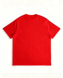 Mexican Basics | 100% Pure Cotton And Breathable | Plus Size Teacher Appreciation T-Shirt - Heart Teaching Graphic, Pastel Colors - Soft And Breathable Cotton Daily Gift For Teachers For Teacher's Day, Back To School - Casual Teacher Clothing, Unisex Summer Top New Launch - 紅色 - 查看 2