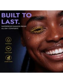 LANGMANNI 8-Color Mascara Set, Waterproof Long-Lasting Volumizing Mascara, Vivid Colors For Daily, Party, Halloween Makeup, White, Yellow, Pink, Blue, Green, Purple, Brown, Black Mascara Set - 查看 6