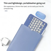10吋無線鍵盤，超薄充電式藍牙鍵盤與滑鼠套組，相容 Android、Windows、Pro、Air、Mini，支援 iPadOS iOS 13 及更多 - 查看 4