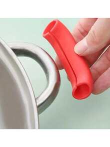 4/6-Piece Silicone Handle Covers For Cast Iron Frying Pans. Heat-Resistant And Non-Slip, Effectively Protecting The Pan Handle From Burns. Durable And Suitable For Everyday Kitchen Cooking. - View 9