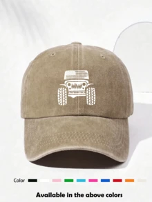 Mũ lưỡi trai unisex in họa tiết retro, kiểu dáng cũ kỹ, thích hợp cho các hoạt động hàng ngày, đi bộ đường dài, du lịch, câu cá, chống nắng. - Nhiều màu - Xem 16