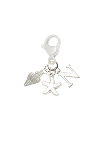 Chaveiro Boho Prateado com Inicial, Concha e Estrela-do-Mar, Chaveiro Personalizado com Letras de A a Z, Pingente para Bolsa com Estética de Férias na Praia, Joia Costeira para Bolsa, Mochila, Carteira e Chaves do Carro. Acessório Boho de Verão para Mulheres, Meninas e Amantes da Praia. Perfeito para Viagens, Férias, Uso Diário e Looks de Resort, Presente Ideal para o Verão de 2026, Aniversário, Formatura, Dia dos Namorados e Presentes de Amizade. - Multicolorido - Ver 15