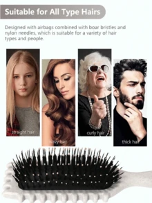2035 Hair Comb Curly Hair Comb, Suitable For Curly Hair Styling, Used For Combing And Grooming Curly Hair For Men And Women, Can Reduce Pulling And Hair Separation, Hair Comb, Comb, Hair Styling Tool - Latest Model - View 7