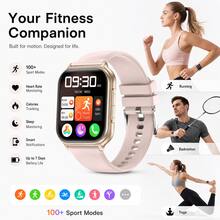SENBONO Smart Watch For Men & Women With Wireless Calling, Heart Rate & SpO2 Monitor, Multi-Sport Modes, Music & Camera Control, Calculator, DIY Watch Face - View 4