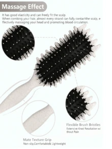 2035 Hair Comb Curly Hair Comb, Suitable For Curly Hair Styling, Used For Combing And Grooming Curly Hair For Men And Women, Can Reduce Pulling And Hair Separation, Hair Comb, Comb, Hair Styling Tool - Latest Model - View 4