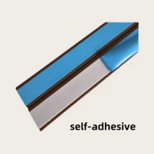 2pcs 0.78" X 15.74" Self-Adhesive PVC Cable Raceway, Wood Grain Cable Trunking, Recessed Cable Duct Suitable For Floor And Wall Installation - 2cm X 40cm - View 9