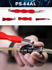 这款1件装的电气连接器分离器适用于汽车线束扣环接头撬棒,双头设计。它是一款多功能钳子(非电动),用于分离断线和交叉线的油管。 - A - 查看 4