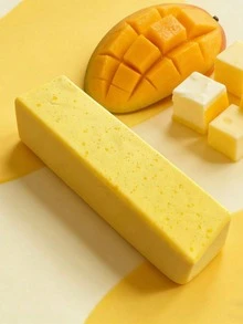 1 Piece Of Casual Stress Relieving Soft, Slow Rebound Mango Cheese Stick Soft, Popular  In The United States Fidget Toy Super Wet And Soft, Squeezing Adult Anxiety To Relieve Daily Leisure Stress Relief Toy Realistic Mango Cheese Shape Soft Gift Fidget Collector Home Office Entertainment Relaxation - 橄欖綠 - 查看 6