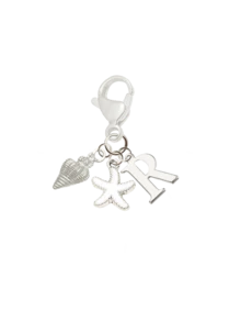 Chaveiro Boho Prateado com Inicial, Concha e Estrela-do-Mar, Chaveiro Personalizado com Letras de A a Z, Pingente para Bolsa com Estética de Férias na Praia, Joia Costeira para Bolsa, Mochila, Carteira e Chaves do Carro. Acessório Boho de Verão para Mulheres, Meninas e Amantes da Praia. Perfeito para Viagens, Férias, Uso Diário e Looks de Resort, Presente Ideal para o Verão de 2026, Aniversário, Formatura, Dia dos Namorados e Presentes de Amizade. - Multicolorido - Ver 22