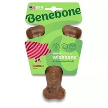 Benebone Wishbone Dog Chew Toy - Bacon - S - màu nâu - Xem 9