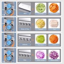 Multi Functional Vegetable Chopper, Professional Onion Chopper, Suitable For Onions, Potatoes, Tomatoes, Vegetables, Cucumbers, Kitchen Food Slicer With Container, Kitchen Small Tools, Kitchen Supplies, Suitable For Quick Use In Homes/Restaurants - Multicolor - View 5