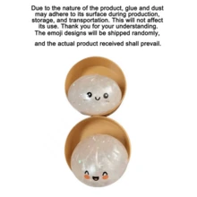 The New Dumpling-Shaped Squeezing-Release Toy, Slow Rebound Release Toy, Leisure And Holiday Gift, Highly Attractive Stress-Relieving Toy, Suitable For Children Over Three Years Old. - Multicolor - View 7