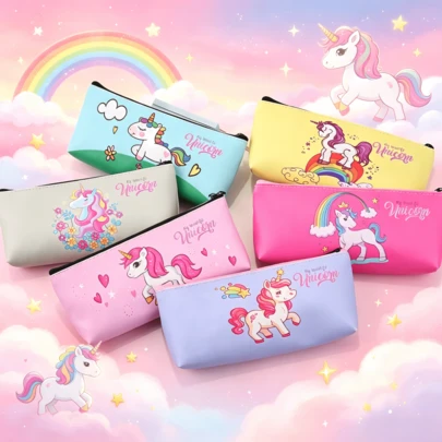  1 chiếc, Hasbro, Hộp đựng bút hoạt hình, Hộp bút dễ thương, Túi đựng đa năng, Thích hợp đựng văn phòng phẩm và mỹ phẩm, Món quà tuyệt vời cho bé gái, Quà tặng ngày lễ, Phần thưởng trong lớp học, Đồ dùng văn phòng phẩm đẹp mắt, Sử dụng ở trường, Quà tặng mùa tựu trường, Gửi ngẫu nhiên một chiếc