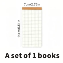 1pc Vintage Style Portable Kraft Paper Cover Notebook, To-Do List, Office, Planning, Multi-Function Tear-Off Memo Pad, 50 Sheets, Rectangular, Non-Sticky Student Planner Memo Pad, Flip-Up Notepad, Kraft Paper Memo Book, Planner Notebook, Lined Notebook, Grid Notebook, Blank Notebook, Checklist Notebook - one-size - View 10