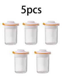 1/5/10pcs Graduated Milk Powder Storage Tube Leak Proof Screw Lid Infant Formula Container Portable Travel Snack Fruit Powder Storage Bottle - Multicolor - View 15