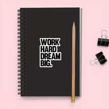 WORK HARD DREAM BIG.,Directly Conveying The Attitude Of "Working Hard And Staying Grounded, While Also Daring To Dream Big" - Waterproof Vinyl Sticker - Durable Smooth Surface, Self-Adhesive Bumper Sticker, Suitable For Cars, Windows, Laptops, Trucks, Water Bottles - Multi-Functional Durable Design, Car Sticker - Vinyl - View 5