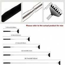 1/2pcs Extendable Back Scratcher, Telescopic Itch Scratcher With Ergonomic Handle - Long Reach Claw For Hard-To-Reach Spots, Senior & Office Relief Gift (Adjustable Length) - Multicolor - View 2