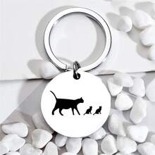 Stainless Steel Pet ID Tag Pendant, Durable And Scratch-Resistant, Enhances Pet's Overall Appearance, Easy Installation, Suitable For Cats And Dogs - Multicolor - View 6