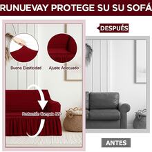3-Piece Stretch Sofa Cover Set For Living Room. Sofa Cover. Stretch Sofa Cover Set For 1+2+3 Seater Sofas, Soft And Non-Slip Fabric, Stain-Resistant And Wear-Resistant Protector, Easy To Install And Washable, Elastic With Seersucker Skirt To Protect The Sofa From Cat Scratches, Ideal For Decorating The Living Room, Office, Or Bedroom. Local Warehouse. - 杏色 - 查看 6