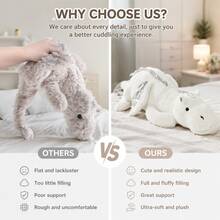 Dragon Stuffed Animals, Squishy Dragon Plush – Birthday Gifts, Graduation Gifts, Gifts For Boyfriend, 35.4in/45.2in Dragon Plushie, Kids & Adults Toys, Christmas Gifts, Pillows & Stocking Stuffers - 粉色 - 查看 3
