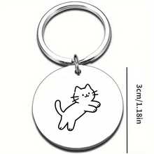 Stainless Steel Pet ID Tag Pendant, Durable And Scratch-Resistant, Enhances Pet's Overall Appearance, Easy Installation, Suitable For Cats And Dogs - Multicolor - View 2