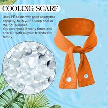 Soft Cool Ice Silk Scarf, Reusable Camping Towel, Breathable Mesh Neck Warmer, Suitable For Summer Outdoor Activities And Travel, Lightweight And Comfortable - Cooling Scarf - View 7