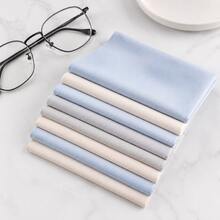 10-Piece Set Microfiber Lens Cleaning Cloths, Soft Suede-Like Wipes For Glasses, Camera Lenses & Tablets - 10pcs - 查看 8