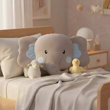 ALMOFADA ELEFANTE AZUL - Azul bebê - Visão 1
