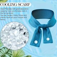 Soft Cool Ice Silk Scarf, Reusable Camping Towel, Breathable Mesh Neck Warmer, Suitable For Summer Outdoor Activities And Travel, Lightweight And Comfortable - Cooling Scarf - View 9