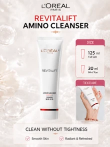 L’Oreal Paris L'Oreal Paris Age Perfect 滋養潔顏乳 30/125ml，溫和潔面，深層清潔，不緊繃不乾燥，舒適清爽，適合所有膚質 - 歐萊雅專研滋潤氨基潔面乳 - 查看 2