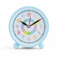 Jam Alarm Anak dengan Desain Multifungsi yang Lucu untuk Belajar, Hadiah Samping Tempat Tidur untuk Siswa, Dekorasi Kamar Tidur, Jam Digital, Dekorasi Kamar Tidur, Dekorasi Asrama, Kembali ke Sekolah, Dekorasi Rumah, Perlengkapan Sekolah - MultiWarna - View 7