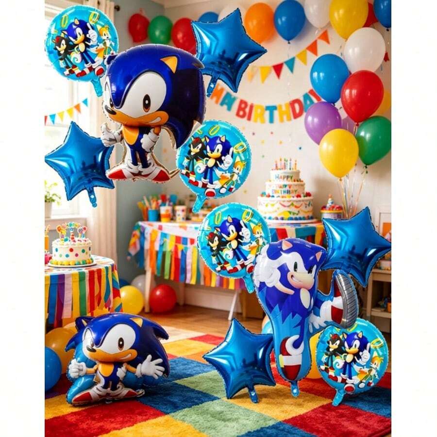 Hasbro Birthday Balloon Party Decoration Set Home School Party Decorations Foil Balloons - View 1