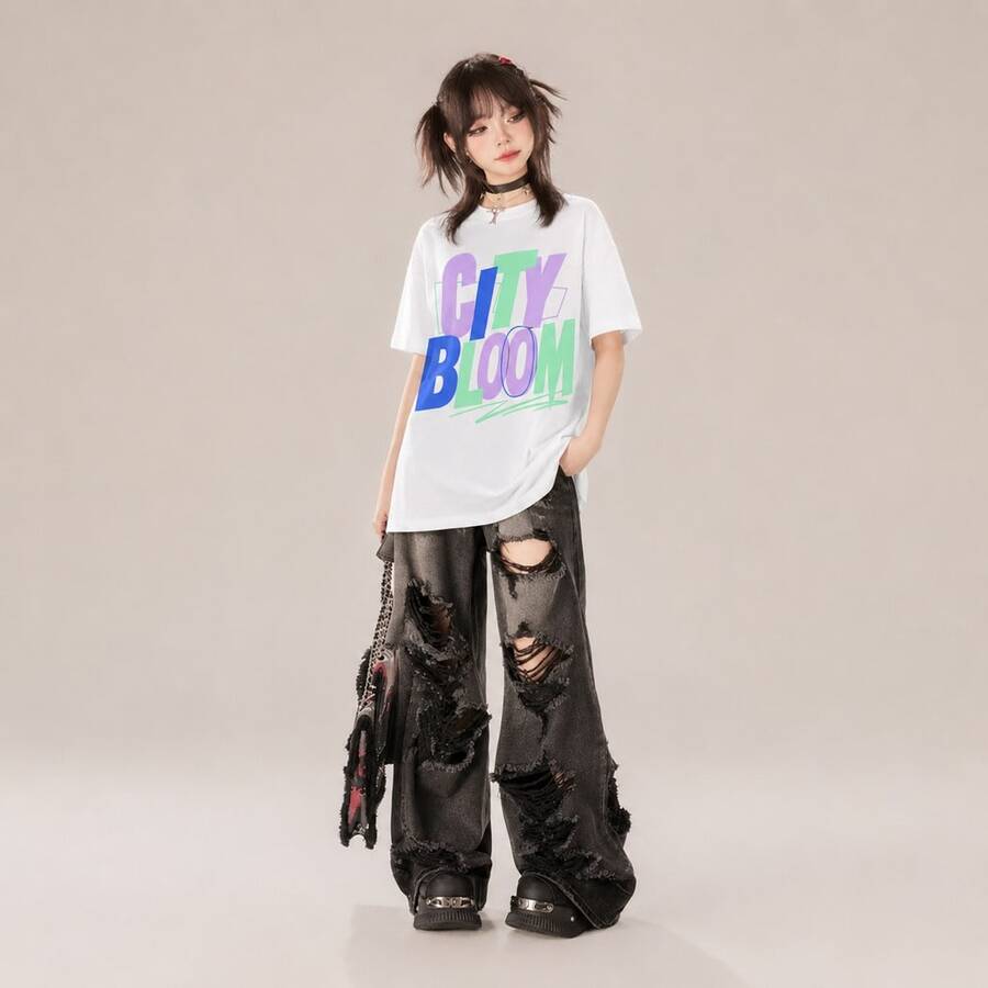 Women T-Shirts - White - View 1