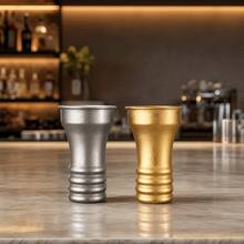1 Pc Vintage Silver 304 Steel Cup 700ml Rolled Edge Camping Mug - Multicolor - View 6