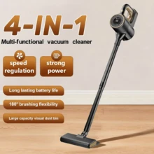 Multifunctional Long Handle Stick Handheld Vacuum Cleaner, Car Vacuum Cleaner, Built-In 3pcs 2000mAh Rechargeable High-Efficiency Lithium Batteries, USB/TYPE-C Interface, 100W Power, Long Handle Strong Suction Electric Vacuum Cleaner, High-Speed Motor, Stick Vacuum Cleaner - Multifunctional Vacuum Cleaner - View 15