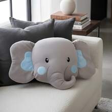 ALMOFADA ELEFANTE AZUL - Azul bebê - Visão 3