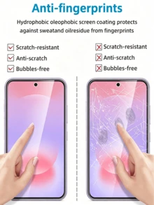 CSDZ 隱私版螢幕保護貼，3 片防窺螢幕保護貼，適用於 iPhone 17、17 Pro、17 Pro Max、16，適用於 VIVO Y3/Y3S 2020/Y7S/Y9S 國內版，適用於 iPhone 13 的螢幕保護貼，隱私保護，適用於 iPhone 12 的螢幕保護貼，手機配件，[國際版而非本地版] - 彩色 - 查看 3