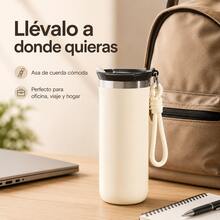 Vaso Térmico Doble Pared de Acero Inoxidable 550 ml/18oz . Termo para Agua y Café con Tapa Hermética. Taza Mantiene tu Bebida Caliente 4 Horas y Fría 6 Horas. - Rosa Fucsia - Ver 5