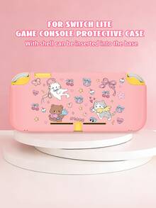 1pc 2 (2025) Game Console Protective Case, Cute Cartoon Cat Illustration Pattern, Compatible With Switch NS/Switch OLED/Switch Lite, TPU Soft Shell, Universal Protective Cover, Switch Controller Protective Case, Switch Gaming Accessories, Compatible With PS5 Gamepad Storage Bag, Anti-Drop, Anti-Slip, Scratch-Resistant, Stylish, Best Gift For Family And Friends - View 13