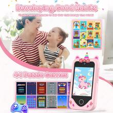 Kids Smart Phone Toy, 64GB Memory Card, Card Reader, Dual-Camera, 1080P HD, 48 Megapixels, 14 Fun Games, A Variety Of Cute Filters To Choose From, Children's Holiday Birthday Gift Preferred! - Nhiều màu - Xem 5