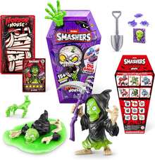 ZURU Smashers Monster Wheels 火焰神秘包，超过 25 款怪兽卡车惊喜（随机） - 彩色 - 查看 5
