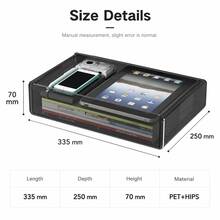 1/2 件装可扩展防霉桌面滑出式储物抽屉 - PET 办公用品和文具收纳盒 - 套裝 - 查看 3