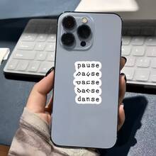 Pause-Danse, A Great Life Rhythm Philosophy: Pause And Rest When Tired, Waterproof Vinyl Sticker - Durable Smooth Surface, Self-Adhesive Bumper Sticker, Suitable For Cars, Windows, Laptops, Trucks, Water Bottles - Multi-Functional Durable Design, Car Sticker - Vinyl - View 8
